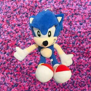 Sonic the Hedgehog Sonic 16" Plush Sega sonic Lissipuppe Lissidoll Preowned